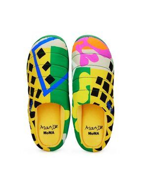 SUBU x MoMA Henri Matisse Art Print Puffer Winter Slip-On Sandals Slippers